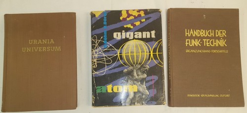 Alte fachbücher - 3x,