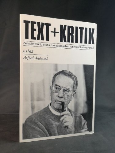 Alfred andersch text - andersch, (text