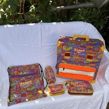 Scout Schulranzen LollyPop 5tlg. Federtasche Turnbeutel Geldbörse Vintage 90er