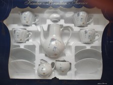 Puppen Geschirr Kinder-Porzellan-Geschirr 'Gänse' Reutter