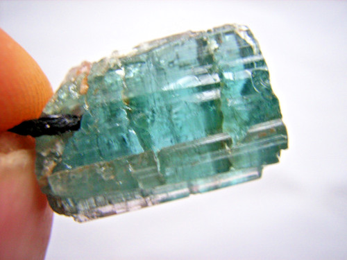 Blauer turmalin kristall - kristall, (