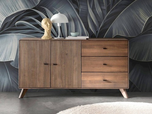 Sideboard 141x75cm massivholz - 141x75cm,