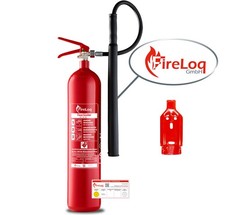 FireLoq® 5kg Co2 im Stahl