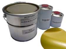 1 Liter Set 2K Autolack Gelb