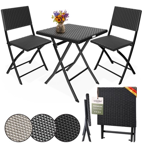 Casaria balkonmöbel set - casaria®,