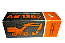 Conrad Metallmodell Hydraulik-Bagger 2901 Atlas AB 1302  1:50 OVP Excavator