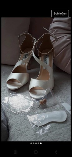 Hochzeits high heels ivory neu - hochzeits,