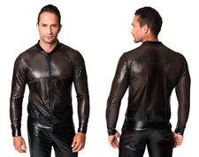 NOIR HANDMADE WETLOOK JACKE