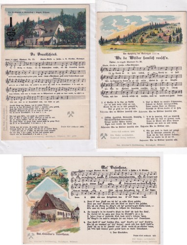 Liedkarten anton günther - 3,