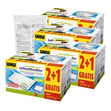 UHU original Luftentfeuchter Nachfüllbeutel 450g Duftneutral (13er Pack)