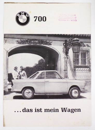 Altes prospekt bmw das ist - altes, 7