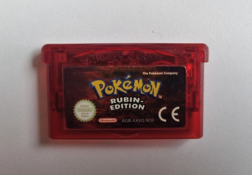 Pokémon rubin edition - rubin, gameboy