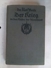 Krieg in den Tiefen der Menschheit 1916 Dr. Karl Weule Kosmos Gesellschaft Natur