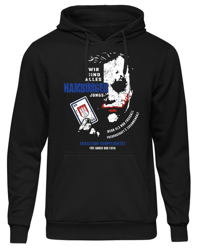 Joker hamburg kapuzenpullover - joker,