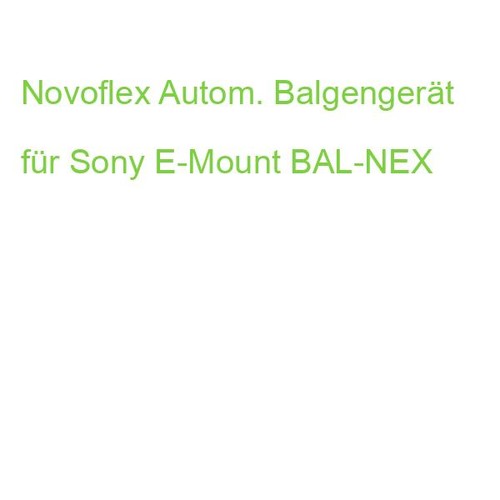 Novoflex autom balgengerät - novoflex, autom.