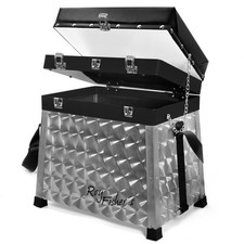 Sitzkiepe mit 2 Laden Angelkiste Angelkoffer Sitzbox Angelbox Angelsitz Angeln