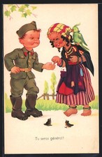 Ansichtskarte Hellseherin