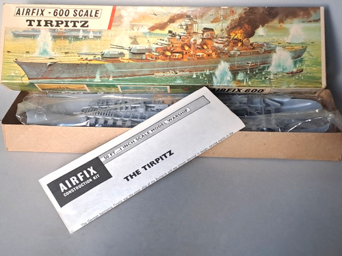 600 airfix tirpitz mit - 1:600,