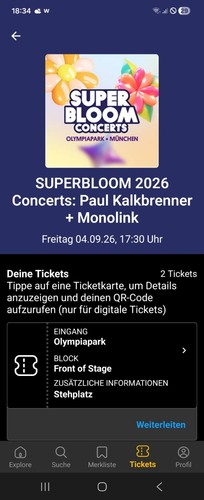 Superbloom concerts 2026 - 2026, paul