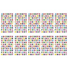 700x Buchstaben Sticker