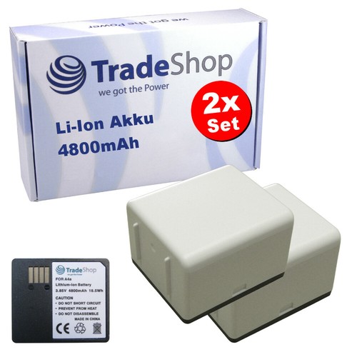 Premium akku 4800mah für - 2x,