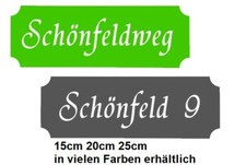 Hausnummern Aufkleber 15cm