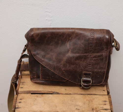 Leder umhängetasche - leder,