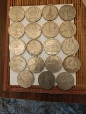 19 x Verschiedene 1 Rubel Sowjetunion, UdSSR, CCCP, Russla