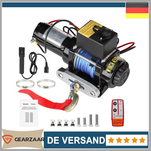 Elektrische seilwinde 4500lbs - seilwinde,