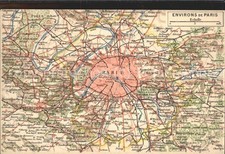 Paris Stadtplan