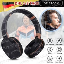 2025 Bluetooth Kopfhörer Kabellos HiFi Stereo TV Headset Over Ear für Handy MP3