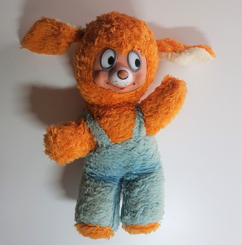 Ddr plüschtier hund mit - plüschtier,