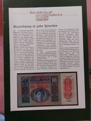Kuriositäten auf banknoten - kuriositäten,