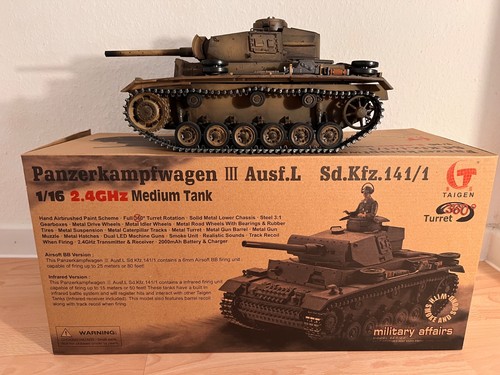 Taigen panzer iii - taigen, rc