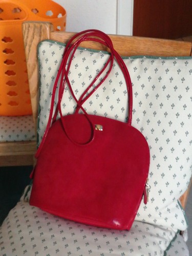 Lederhandtasche