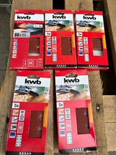 Restposten 5 Pack Schleifpapier 80x133mm gelocht Quick Stick / Cont2Pal1K5