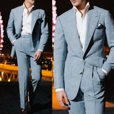 Herren Business Anzug Blau