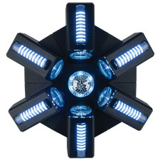 Showtec Typhoon 640 6x RGBW LED Spiegelkugel-Lichteffekt DJ Party Disco Club DMX