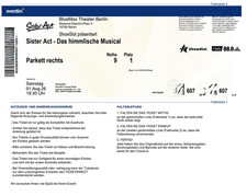 2 Tickets „Sister Act - Das