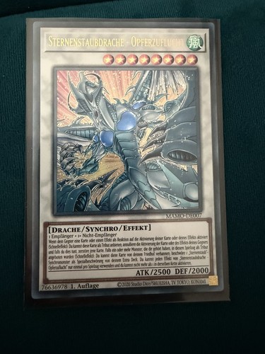 Sternenstaubdrache - yu-gi-oh!,