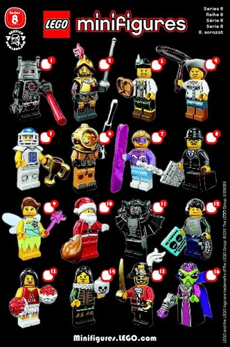 Lego figur sammelfigur - sammelfigur, 8833