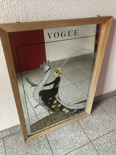 Vintage art deco vogue spiegel - art-deco,