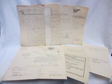 11 x URKUNDE "Sommermeyer" - Grenadier Regt. "POMMERN" -Oberförster FORST Jäger