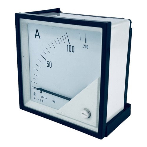 Analoges amperemeter - amperemeter, /
