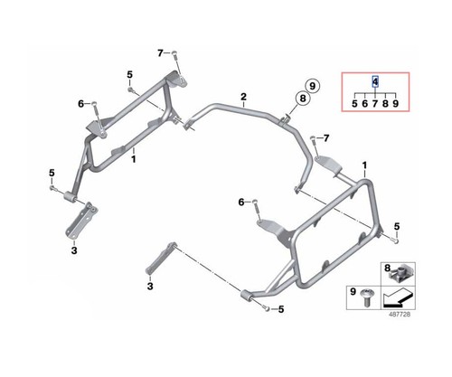 Bmw befestigungssatz alu - bmw,