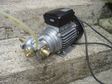 Zahnradpumpe Viscomat-230V-9 l/min-12 bar-Ölpumpe-Einstellbarer Bypass-PIUSI