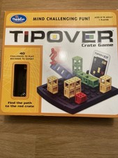 TIPOVER Crate Puzzle Game Mind Challenging ThinkFun In Box unbespielt und selten