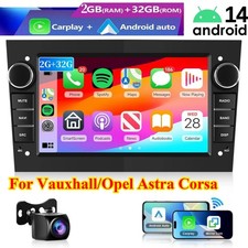 Für Opel Astra Corsa Meriva Vectra Autoradio Android14 Apple Carplay GPS NAVI