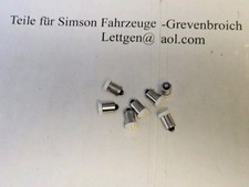 Led BA9 ,6Volt ,Oldtimer MOPED Rücklicht,weiss.