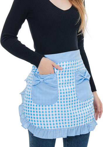 Taillenschürze mit taschen - taillenschürze,